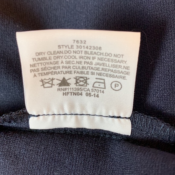 Tory Burch Women’s Navy Blue Skirt Size S/P - Picture 6 of 6